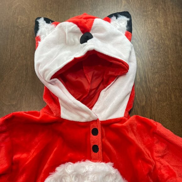 Spooktacular Creations Fox Costume Unisex Baby Size 18-24 Months Hooded NEW - Picture 5 of 10